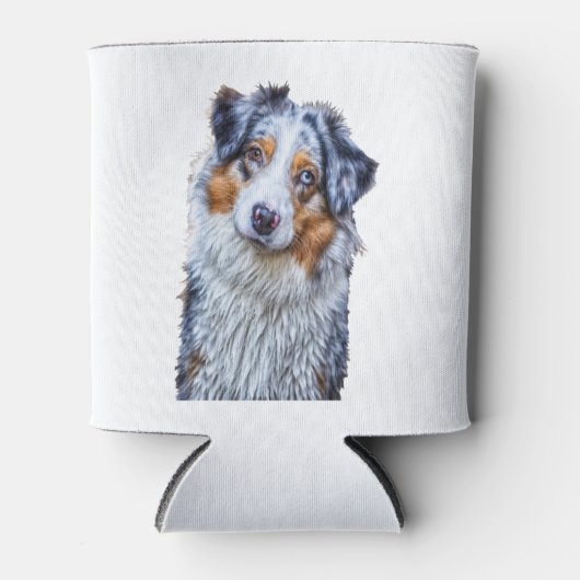 Australian Shepherd Blikjeskoeler (Voorkant)