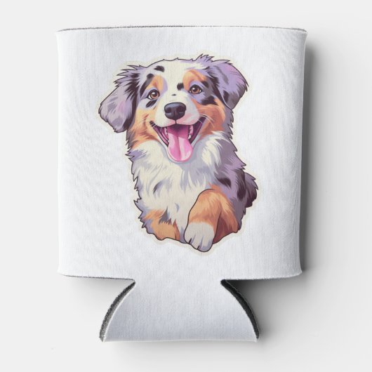 Australian Shepherd Blikjeskoeler (Voorkant)