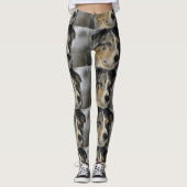 australian-shepherd-blue merle 2 leggings (Voorkant)