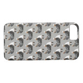 Australian Shepherd Blue Merle iPhone Case (Achterkant (Horizontaal))