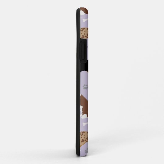 Australian Shepherd Botten and Paws Case-Mate iPhone Case (Achterkant/rechts)