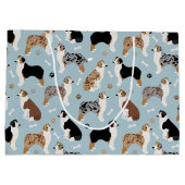 Australian Shepherd Botten and Paws Groot Cadeauzakje (Achterkant)