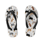 Australian Shepherd Botten and Paws Kinder Teenslippers (Voetbed)