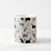 Australian Shepherd Botten and Paws Koffiemok (Center)