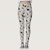 Australian Shepherd Botten and Paws Leggings (Voorkant)