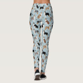 Australian Shepherd Botten and Paws Leggings (Achterkant)