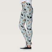 Australian Shepherd Botten and Paws Leggings (Links)