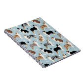 Australian Shepherd Botten and Paws Notitieboek (Rechterzijde)