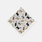 Australian Shepherd Botten and Paws Servet (Hoek)