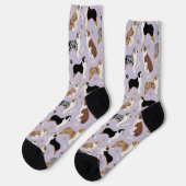 Australian Shepherd Botten and Paws Socks Sokken (Links)