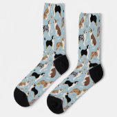 Australian Shepherd Botten and Paws Socks Sokken (Links)