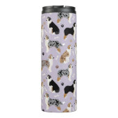 Australian Shepherd Botten and Paws Thermosbeker (Achterkant)