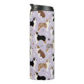 Australian Shepherd Botten and Paws Thermosbeker (Geroteerd rechts)