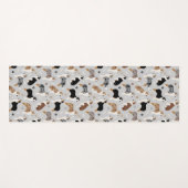 Australian Shepherd Botten and Paws Yogamat (Voorkant (horizontaal))