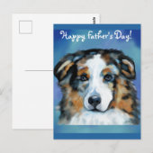Australian Shepherd Briefkaart (Voorkant / Achterkant)