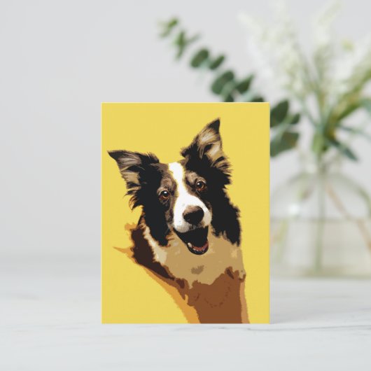 Australian Shepherd Briefkaart (Staand voorkant)