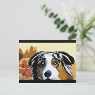 AUSTRALIAN SHEPHERD   BRIEFKAART