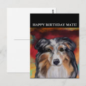 AUSTRALIAN SHEPHERD BRIEFKAART (Voorkant / Achterkant)