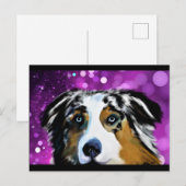 AUSTRALIAN SHEPHERD  BRIEFKAART (Voorkant / Achterkant)
