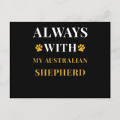 Australian Shepherd Briefkaart (Voorkant)