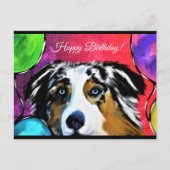 AUSTRALIAN SHEPHERD BRIEFKAART (Voorkant)