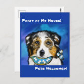 AUSTRALIAN SHEPHERD BRIEFKAART (Voorkant / Achterkant)