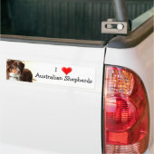 Australian Shepherd bumpersticker (Op Truck)