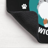 Australian Shepherd Butt Wiggler Club (Blue Merle) Muismat (Hoek)