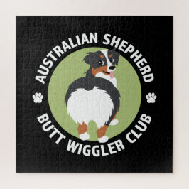 Australian Shepherd Butt Wiggler Club Legpuzzel