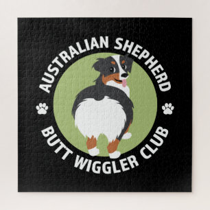 Australian Shepherd Butt Wiggler Club Legpuzzel