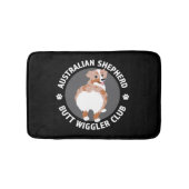Australian Shepherd Butt Wigglers Club - Red Merle Badmat (Voorkant)