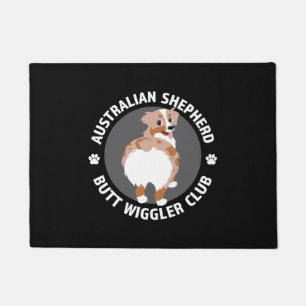Australian Shepherd Butt Wigglers Club - Red Merle Deurmat