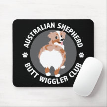 Australian Shepherd Butt Wigglers Club - Red Merle
