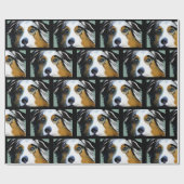 AUSTRALIAN SHEPHERD CADEAUPAPIER (Vlak)