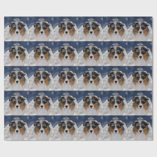 Australian Shepherd Cadeaupapier (Vlak)