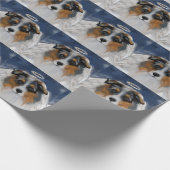 Australian Shepherd Cadeaupapier (Hoek)