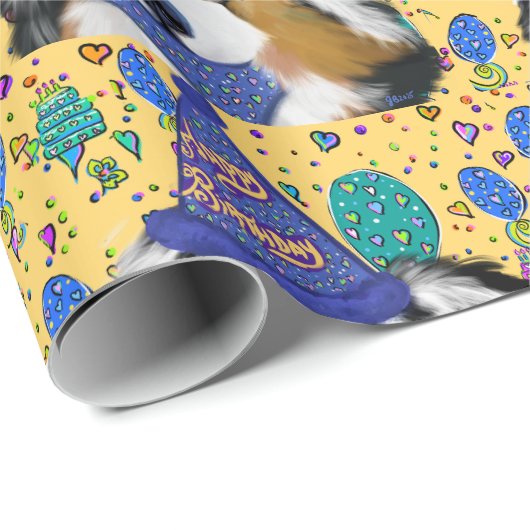 AUSTRALIAN SHEPHERD CADEAUPAPIER (Rol Hoek)