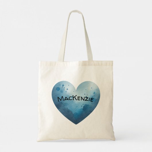 Australian Shepherd canvas tas (Achterkant)