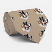 Australian Shepherd Casual Apparel Stropdas (Opgerold)
