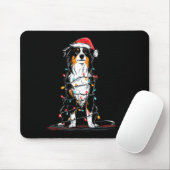 Australian Shepherd Christmas Graphics Dog Lights  Muismat (Met muis)