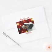 Australian Shepherd Christmas Spirit - Sticker (Envelop)