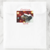 Australian Shepherd Christmas Spirit - Sticker (Tas)
