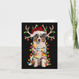 Australian Shepherd Christmas Tree Shirt Australië Kaart
