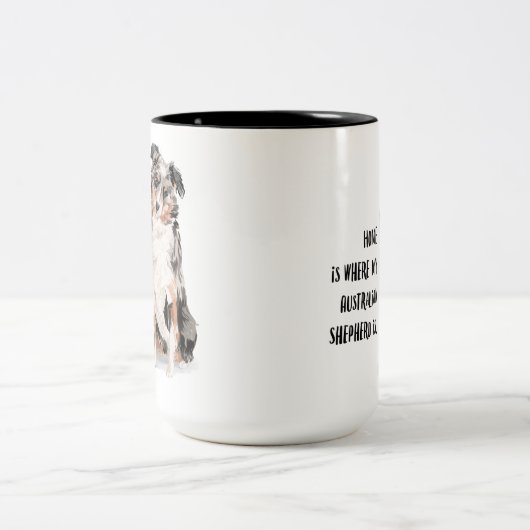 Australian Shepherd Coffee Mok (Center)