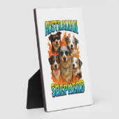 Australian Shepherd Copy Fotoplaat (Zijkant)