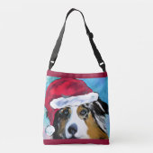 Australian Shepherd Crossbody Tas (Achterkant)