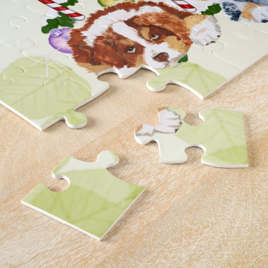 Australian Shepherd Custom Puzzle Legpuzzel (Zijkant)