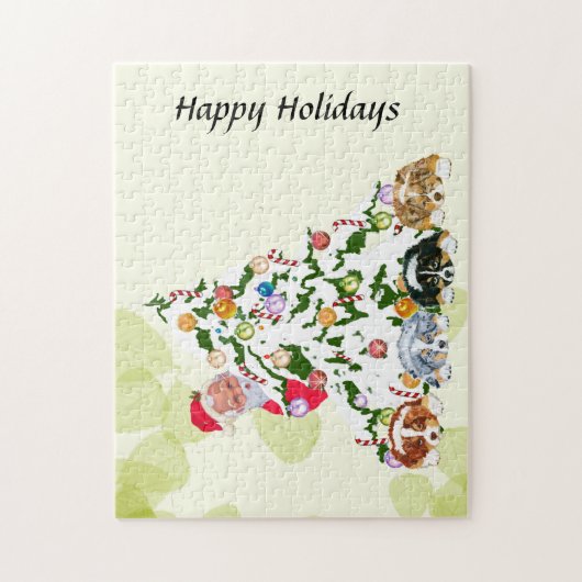 Australian Shepherd Custom Puzzle Legpuzzel (Verticaal)