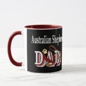 Australian Shepherd Dad Mok (Links)