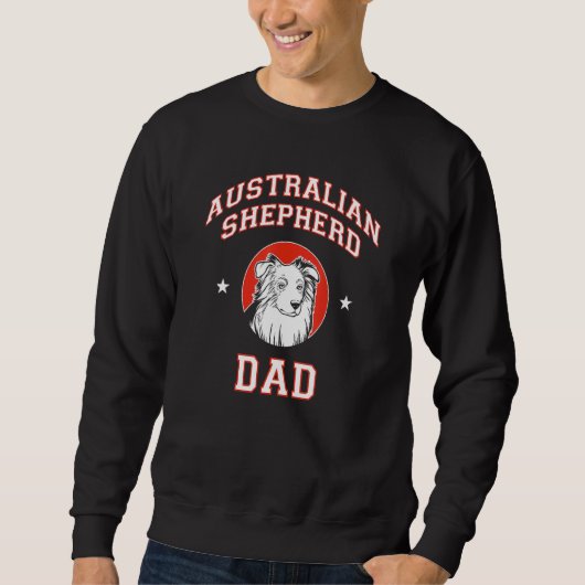 Australian Shepherd Dad Trui (Voorkant)